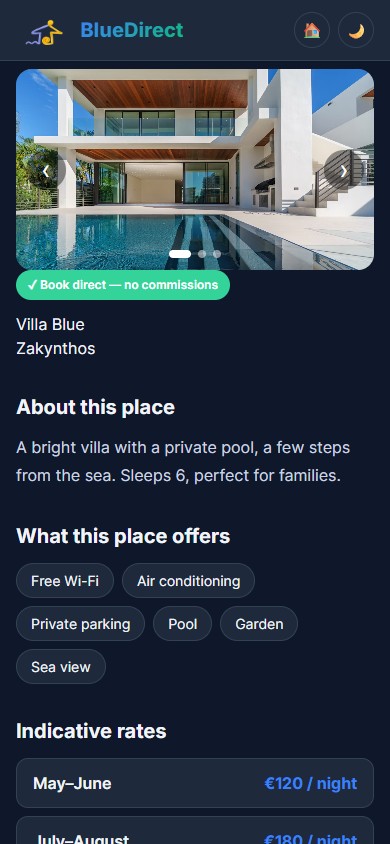 Guest view — phone